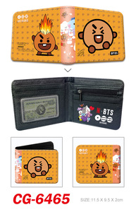 <span class=keywords><strong>BT21</strong></span>零钱包 防弹青年韩国队促销钱包 高清立体印刷凹面3D游戏卡通零钱包 - Product Image 6