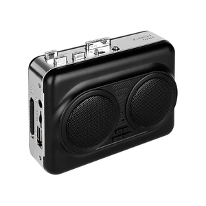 Convertitore Portatile da Cassetta a <span class=keywords><strong>MP3</strong></span> con Funzione Auto Reverse e Doppi Altoparlanti per Apprendimento Inglese, Uso Domestico ed Esterno - Product Image 1