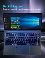 Ordinateur portable 14 pouces 15,6 pouces Win11 Neuf 512 Go 1 To 2 To ROM Intel i3 i5 i7