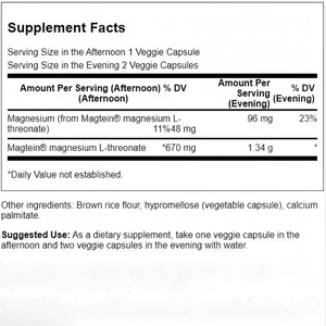 Cápsulas de L-Treonato de Magnesio OEM, Vitaminas para Adolescentes y Adultos, Mejora de la Salud Cognitiva, Mejora de la Memoria para Recién Nacidos - Product Image 2