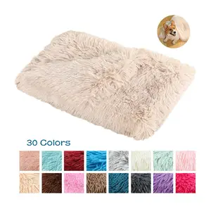 Groothandel Custom Soft Furry Cave Comfortabele Warming Honden Katten Comfort Couch Bed Dekens Voor Winter
