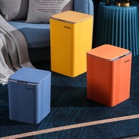 Vente en gros de poubelle intelligente automatique de 10 L avec capteur de mouvement, charge USB, en plastique, pour la cuisine et la maison