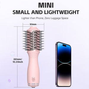 Mini brosse à Air chaud portable pour voyage brosse sèche-<span class=keywords><strong>cheveux</strong></span> 4 en 1 sèche-<span class=keywords><strong>cheveux</strong></span> Styler volumateur lisseur de <span class=keywords><strong>cheveux</strong></span> - Product Image 3