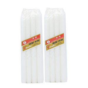 Fabricant de bougies <span class=keywords><strong>pas</strong></span> <span class=keywords><strong>cher</strong></span> 50g 70g blanc grande taille bougies de prière 6pcs poly sac pack bougies religieuses pour le marché du congo - Product Image 4
