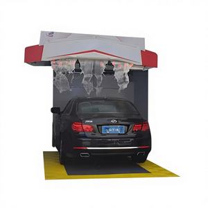 Machine de lavage de voitures électrique sans contact personnalisée en usine avec bras double réglable en acier inoxydable 2200W - Product Image 1