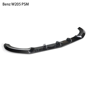 Pour Classe C W205 4 portes, lèvre avant en fibre de carbone 2015-2021 - Product Image 3