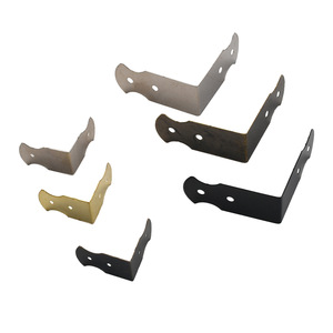 Support d'angle en acier laminé à froid à 90 degrés pour connecteurs de quincaillerie de tiroirs et étagères - Product Image 5