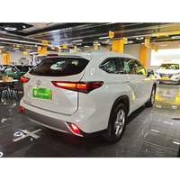 Guazi 2024 Toyota Highlander d'occasion à vendre SUV HEV Hybride 5 places Traction avant Automatique Conduite à gauche Transport professionnel Commerce mondial