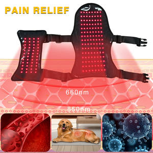 2025 Produk Baru penggunaan rumah baterai bawaan 660nm 850nm lampu merah inframerah terapi bungkus kucing anjing pereda nyeri punggung - Product Image 3