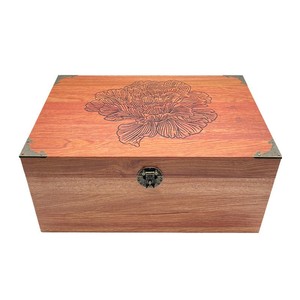Cajas de Madera Rectangulares para Regalos, Personalizables para Uso Doméstico - Product Image 5