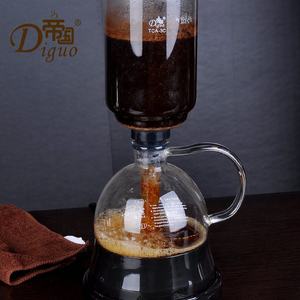 Diguo เครื่องชงกาแฟกาลักน้ำ2022โวลต์,เครื่องชงกาแฟดิจิตอลสุญญากาศไฟฟ้าแบบหมุนสีดำสำหรับใช้ในครอบครัวปี220 - Product Image 3
