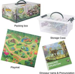 Tapis de jeu de personnages de dinosaure, jeu éducatif, en stock, livraison directe directe - Product Image 2