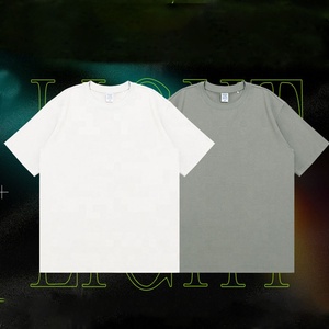 T-shirt personnalisé surdimensionné qui brille dans le noir pour hommes, 100% coton, 240 g/m², t-shirt qui brille la nuit - Product Image 3