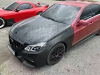 Kit de carrosserie de conversion de voiture parfaitement ajusté phares de jupe latérale de capot de pare-chocs de voiture pour 2009-2015 W212 jusqu'à E63 AMG Style Bodykit