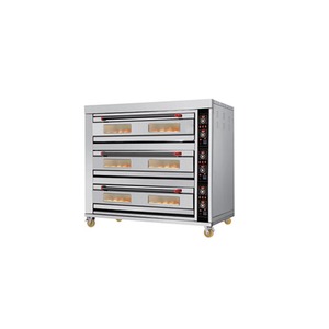 Four à sole électrique grande capacité Unitech 90D en acier inoxydable 201 avec écran LED pour la cuisson commerciale (biscuits, gâteaux, pain, pizza) - Product Image 6