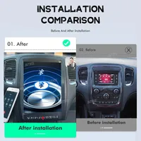 Autoradio Android 12 de 13 pouces pour Dodge Durango 2011-2020, récepteur stéréo, lecteur multimédia, unité de navigation Carplay