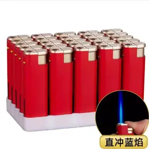 Fumoir boutique usine vente en gros logo impression laser briquet personnalisé impression laser pas cher briquet recharge briquets au gaz butane