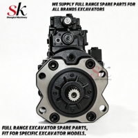Ensemble de pompe hydraulique principale K3V112DTP-YT6K-17T pour excavatrices Kobelco SK200-8, SK210-8, SK250-8, SK260-8