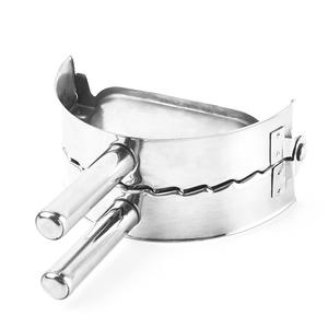 Moule à raviolis en acier inoxydable de petite taille, vente en gros d'usine, <span class=keywords><strong>appareil</strong></span> à raviolis en métal pour le pétrissage et le farçage, pour usage domestique et commercial - Product Image 4