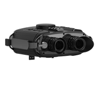 Jumelles thermiques HT-C600, capteur IR 384x288, objectif 50 mm, dispositif d'observation nocturne à double œil, caméra de surveillance de la faune en extérieur