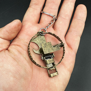 Porte-clés fantaisie décapsuleur et piège à souris en métal, double usage, design créatif, pendentif extérieur, cadeau, vente en gros - Product Image 3