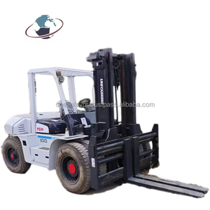 Chariot élévateur TCM 3 tonnes FD100Z8 d'occasion avec décalage latéral, Chariot élévateur Heli 5 tonnes 10T diesel 4M, Chariot élévateur TCM FD100Z8 FD100band - Product Image 1