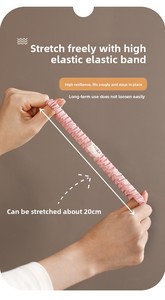 Shirt Arm Ring Suit Sleeve Holder Anti-slip Clip Strap Tightening <b>Belt</b> Ladies <b>Elastic</b> Headband Fixed - Product Image 4