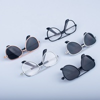 Lunettes de poupée 6cm 10cm 1/3 Bjd Ob11 Lunettes de mode pour poupée