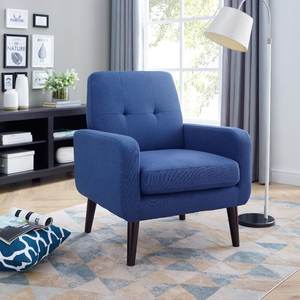 Nordic stile tessuto Tufted <span class=keywords><strong>Araceli</strong></span> poltrona per il tempo libero sedia per soggiorno camera da letto Hotel o appartamento - Product Image 5