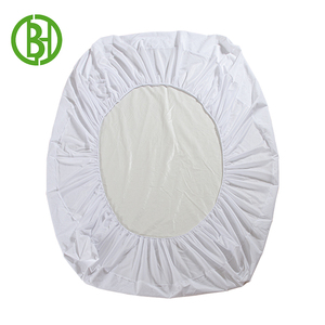 Hypoallergenic Folding Waterproof <strong>Mattress</strong> <strong>Protector</strong> 100% Polyester Knitted Fitted Bed Sheet Style - Product Image 1