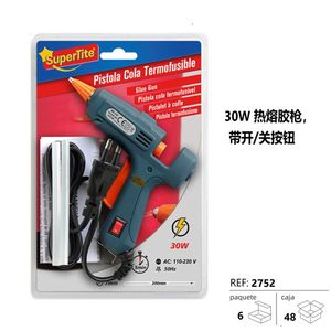 Pistola per colla a caldo 30W con pulsante di accensione/spegnimento per lavori manuali e riparazioni - Product Image 3