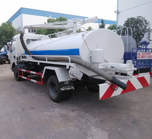 Camion di aspirazione delle acque reflue settiche della pompa del vuoto del <span class=keywords><strong>piccolo</strong></span> serbatoio - Product Image 4