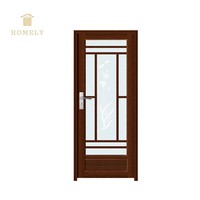 Portes coulissantes en bois et en verre pour l'extérieur, diverses spécifications, prix raisonnable