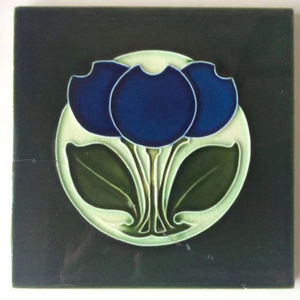 <span class=keywords><strong>Azulejos</strong></span> victorianos de pared esmaltados Vintage hechos a mano de 4 pulgadas * 4 pulgadas patrón Vintage <span class=keywords><strong>azulejos</strong></span> de flores 3D <span class=keywords><strong>para</strong></span> <span class=keywords><strong>baño</strong></span> y cocina - Product Image 3