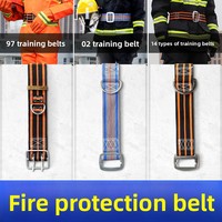 Ceinture de pompier multifonctionnelle Type 100 Modèle 100 pour entraînement de sauvetage d'urgence, descente en altitude et évacuation en extérieur