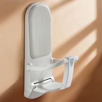 Table à langer multifonctionnelle murale pliable en plastique pour chambre mère-enfant, siège de salle de bain pour enfants