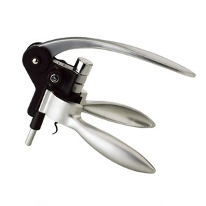 Kit d'ouverture de bouteille de vin avec coupe-feuille et spirale Extra, ouvre-bouteille de vin, en acier inoxydable - Product Image 5