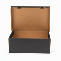 Boîtes de rangement télescopiques en papier kraft recyclable avec œillets argentés, emballage personnalisé pour chaussures et cadeaux, vente en gros multicolore
