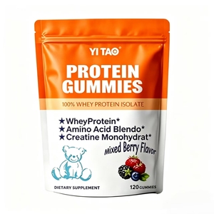 Gummies protéinés pour enfants, 120 unités, restaurent l'énergie musculaire, améliorent les performances sportives et renforcent l'immunité - Product Image 1