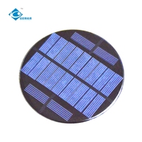 Module de panneau solaire scellé à l'époxy 0,9W Mini panneaux solaires Chargeur d'alimentation 0,16A 5,5V Mini panneau solaire à l'époxy personnalisé ZW-Dia100-5,5V