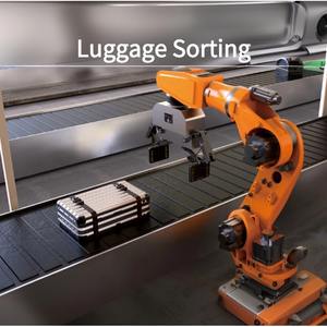 産業用ヘビーデューティ精密クランプロボットハンド自動化ラインモーター、倉庫物流ロボット向け、耐荷重80kg - Product Image 3