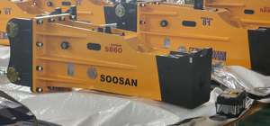 Martillo Hidráulico SOOSAN SB60 Tipo Caja Silencioso con Cincel de 125mm para Excavadoras de 15-18 Toneladas, Precio de Fábrica, Nuevo - Product Image 4