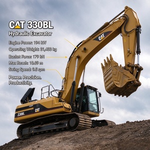 รถขุดตีนตะขาบ Caterpillar รุ่น Cat330BL มือสอง ขนาด 30 ตัน ยี่ห้อ Strong Power Original  รถขุดขนาดใหญ่ในเซี่ยงไฮ้ - Product Image 1