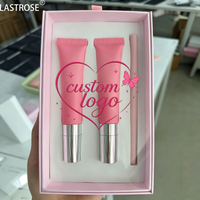 Coffret Cadeau Lèvres Luxe Marque Blanche – Gloss Scintillant & Crayon à Lèvres Rotatif Waterproof – Kit Cosmétique