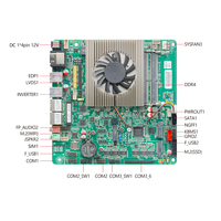 Carte mère industrielle embarquée de qualité industrielle I7-1195G7 2 Lan 2.5G 6 COM 8 USB Dual HD SIM M.2 PS2 12V X86