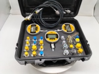 Hydraulic Pressure Gauge Universal Digital Pressure Gauge Measuring Instruments Testing Tool Test Kit