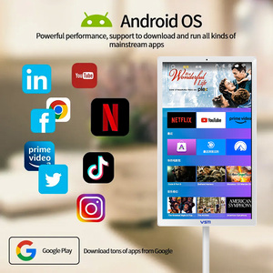 21.5 Inch White HDTV <b>Portable</b> Smart <b>TV</b> LCD LED Android Touch Screen With Fitness Moveable Base Samrt <b>Tv</b> Samrt <b>Tv</b> Samrt <b>Tv</b> Samrt - Product Image 2