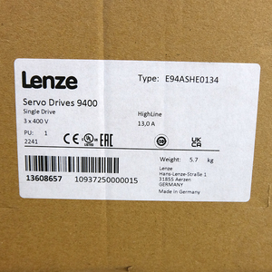 เซอร์โวไดรฟ์ Lenze รุ่น 13608657 สำหรับเครื่องจักรอุตสาหกรรม - Product Image 1