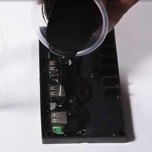 Venta Directa al por Mayor, Pegamento <span class=keywords><strong>de</strong></span> Silicona Azul Impermeable <span class=keywords><strong>de</strong></span> Alta Calidad, 1 kg, Baja Viscosidad, Resistente a Altas Temperaturas - Product Image 3