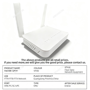 Módems de Fibra Óptica F6610M Wifi6 AX3000 4 Puertos Gigabit Brasil Argentina GPON ONU ONT Router Inalámbrico - Product Image 3